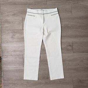 Ann Taylor white dress pant size 2 with pockets office career